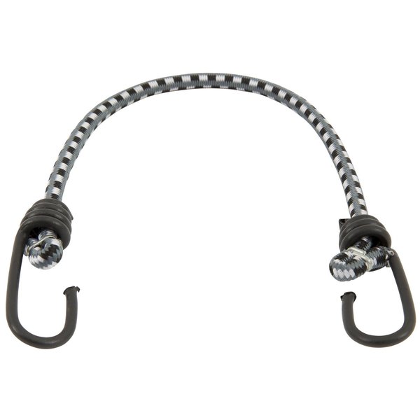 Keeper Black/White Bungee Cord 18 in. L X 0.315 in. 06019Z